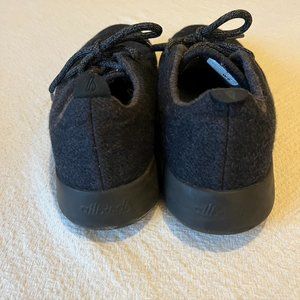 Allbirds Women's Wool Runners - Natural Black (Black Sole)